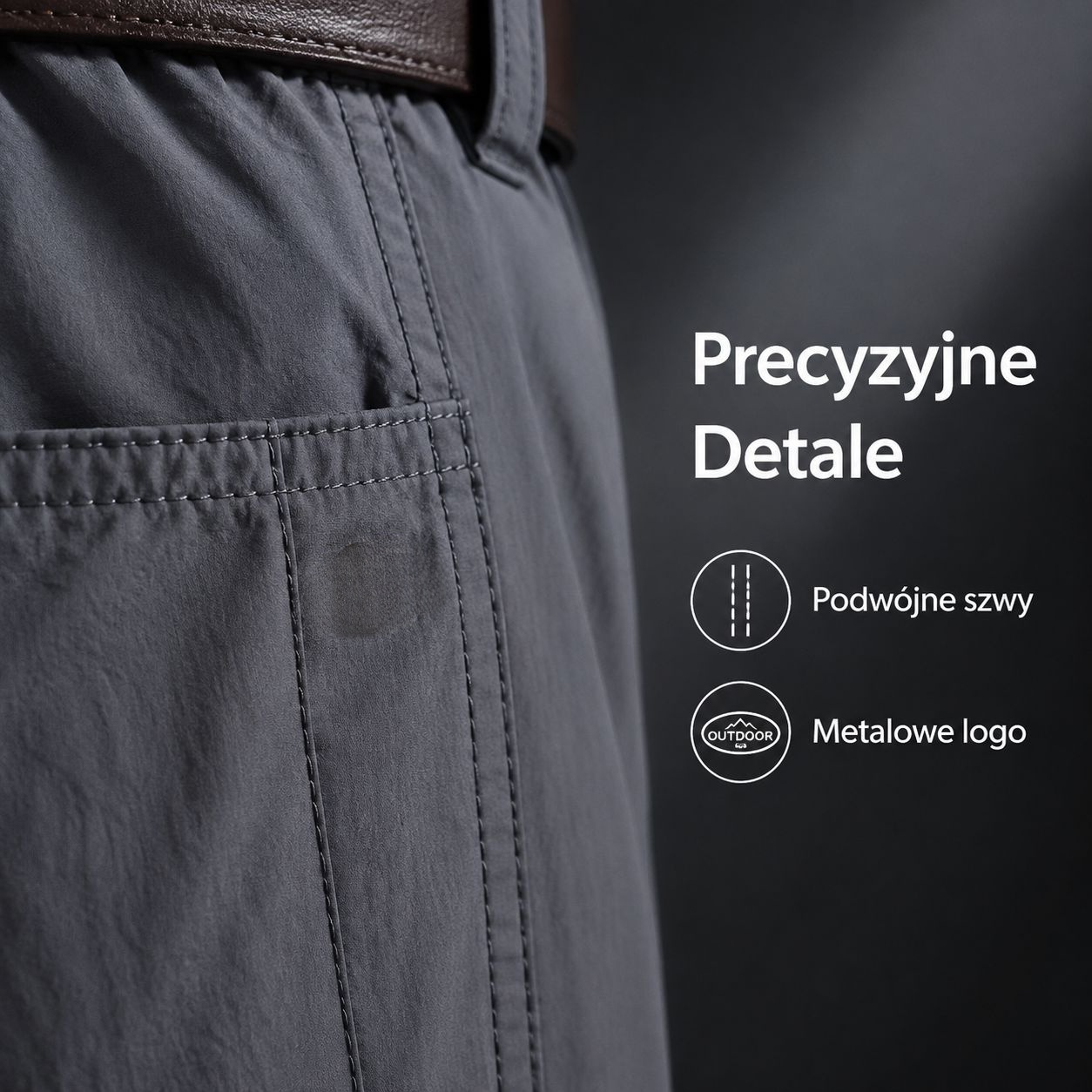 Letnie męskie cienkie spodnie dziewięcioczęściowe