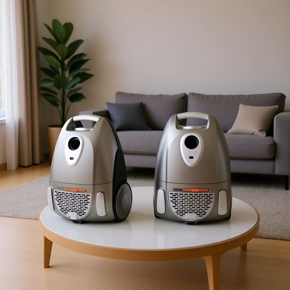 静音設計の家庭用掃除機