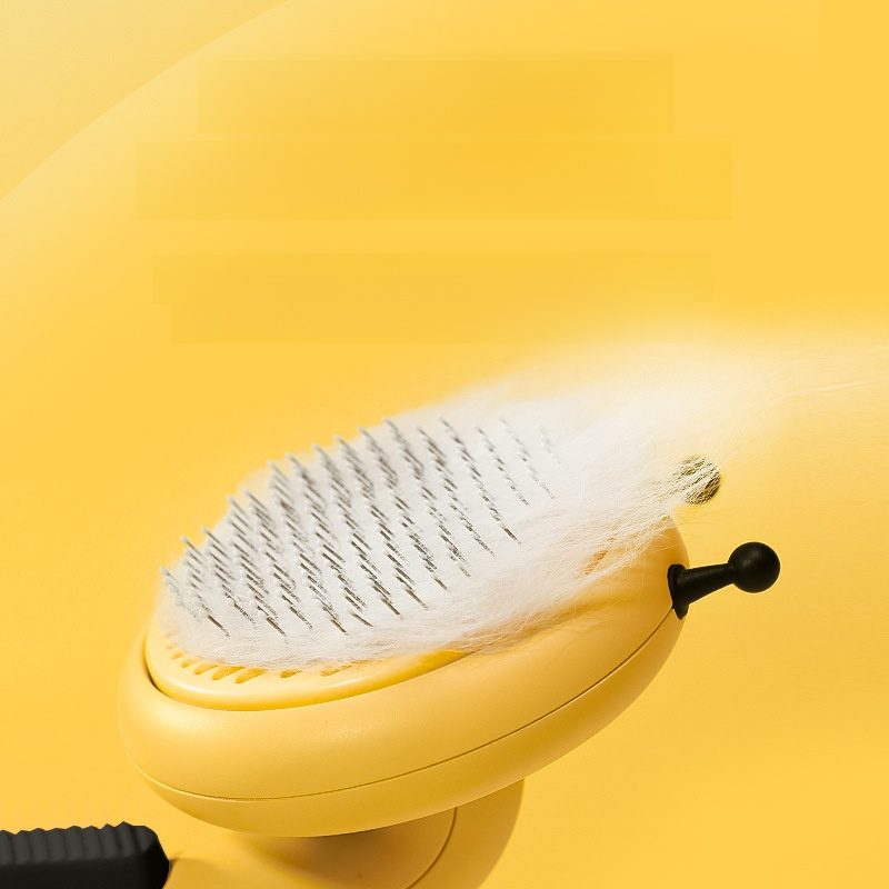 벌 모양 반려동물 미용 브러시