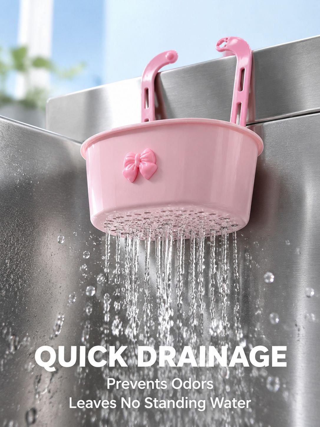 Water Sink Residue Filter Hanging Drain Basket
