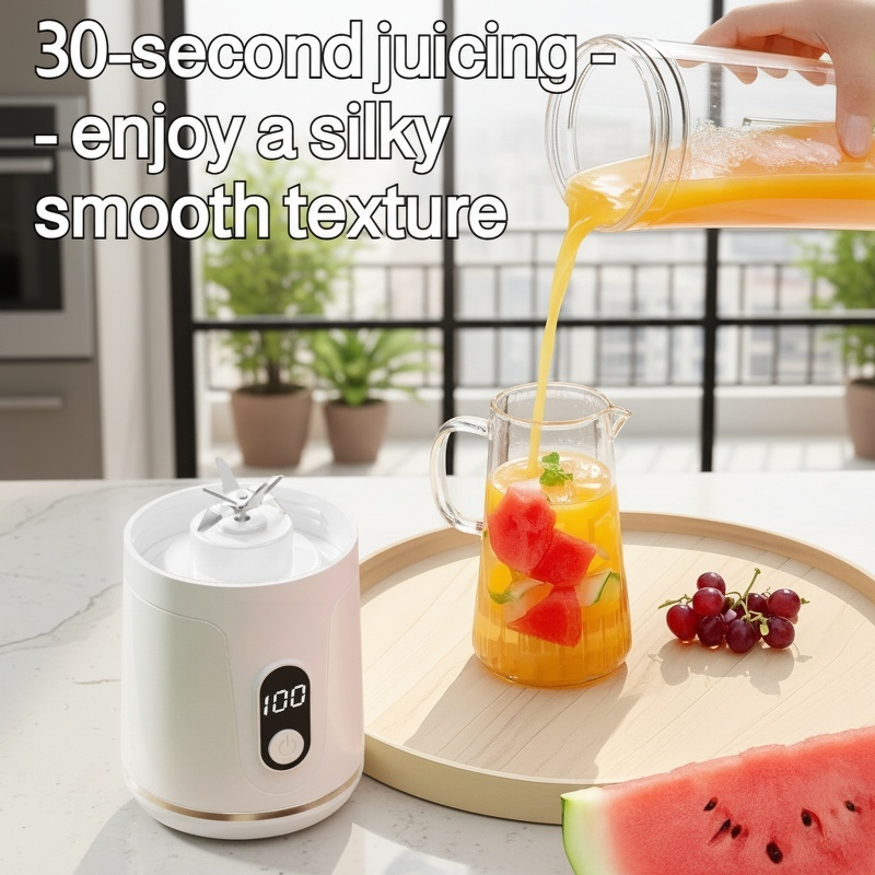 Usb Rechargeable Juicing Cup Home Portable Small Cordless Juicer