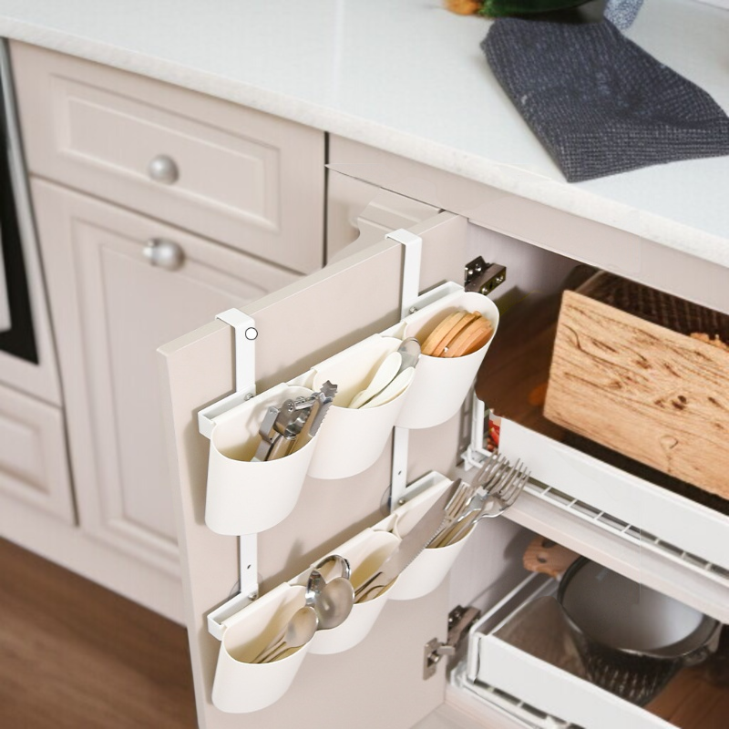 Leichtes luxuriöses Wandregal für die Küche Abnehmbarer gestufter Korb aus Kohlenstoffstahl zum Aufh