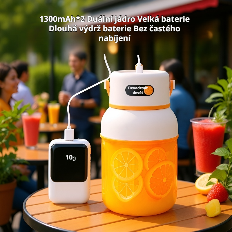 Nový přenosný multifunkční mixér a drtič ledu