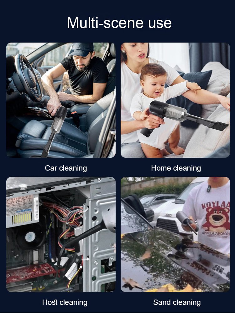 Multifunctional automatic vacuum cleaner