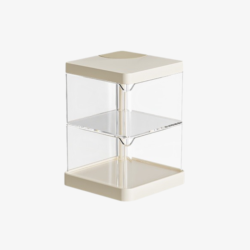 防塵機能付き収納シェルフの詳細