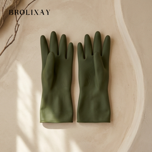 ถุงมือกันน้ำมัน / ถุงมือทนน้ำมัน