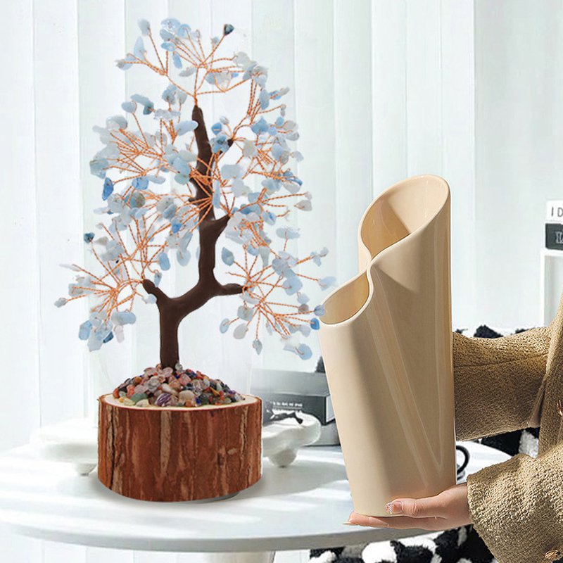 カラフルな天然クリスタルツリー