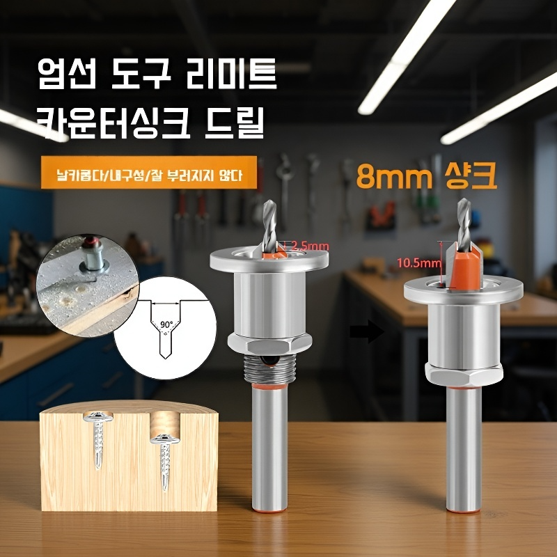 목공 전용 원형 드릴