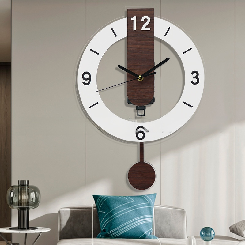 Swinging Clock Bedroom Living Room Decoration