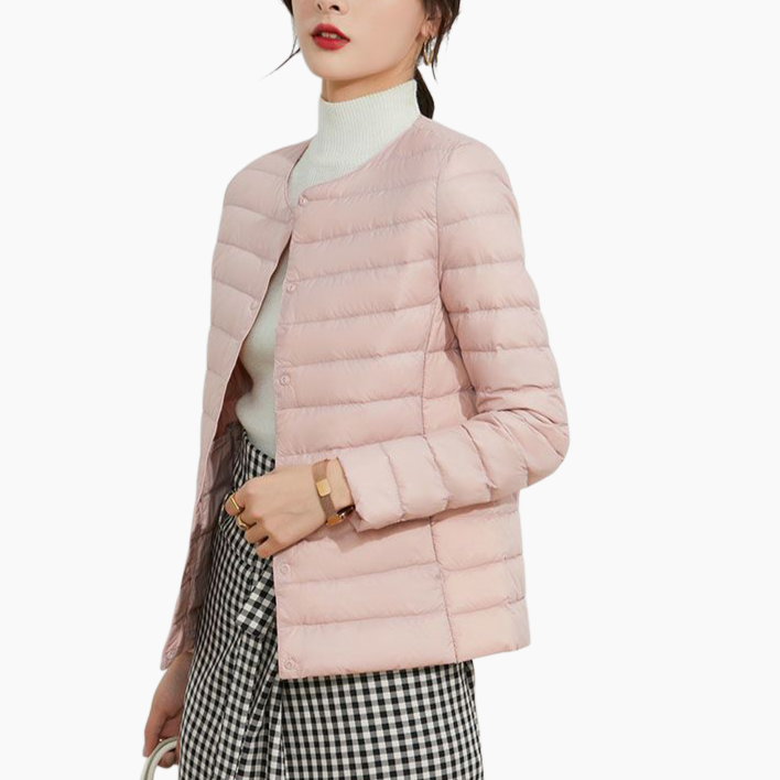 大きいサイズ丸首ライトダウンジャケットライナー暖かいベストインナー着用大きいサイズダウンジャケットウエストコート女性