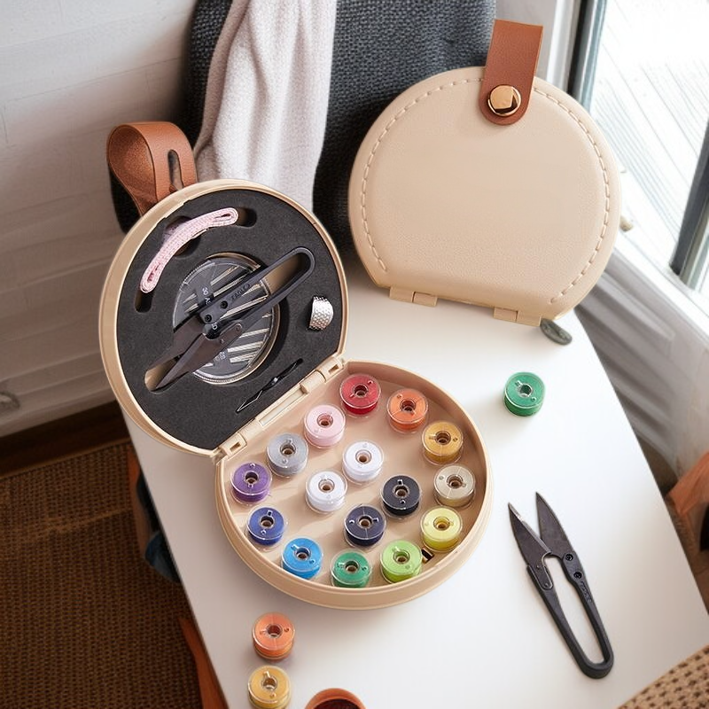 Caja de Costura Magnética Multifuncional de Alta Gama Portátil para el Hogar