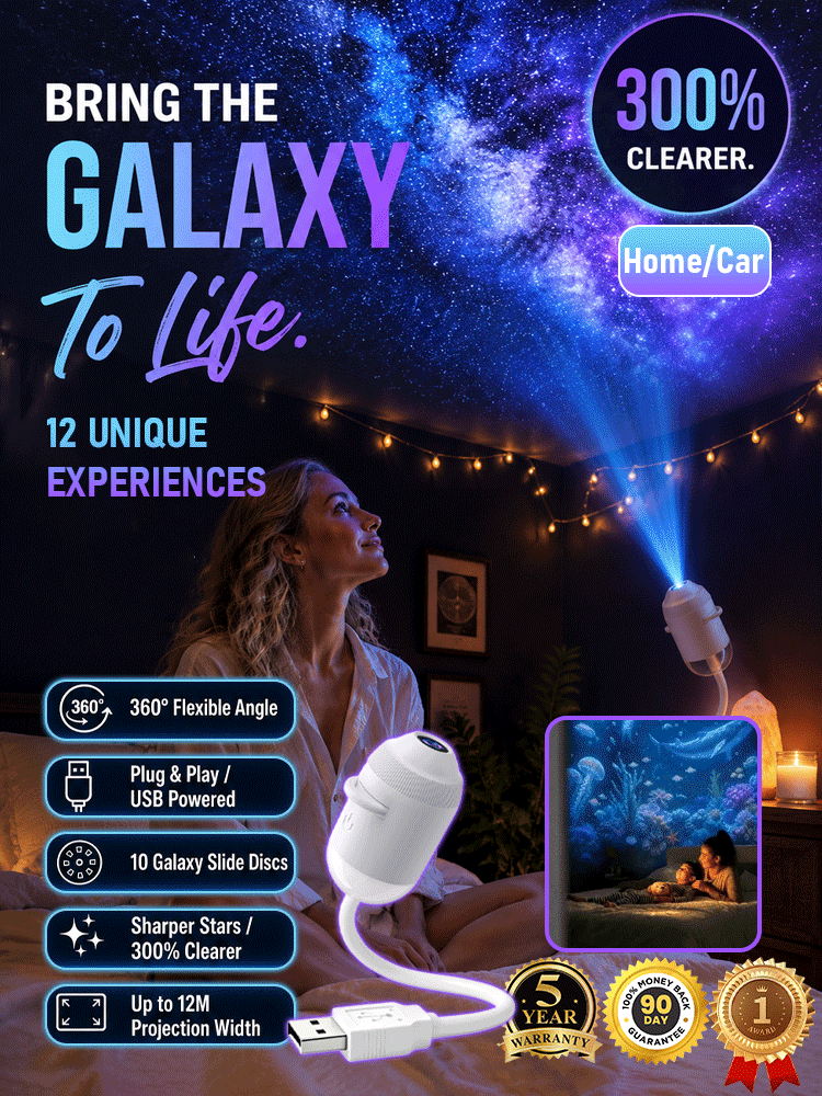 [Romantic Night] Starry Sky Projection Night Light