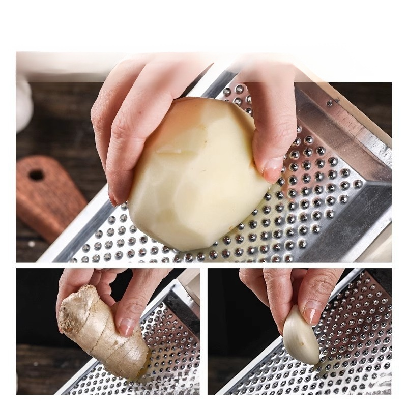 Stainless steel potato grinder