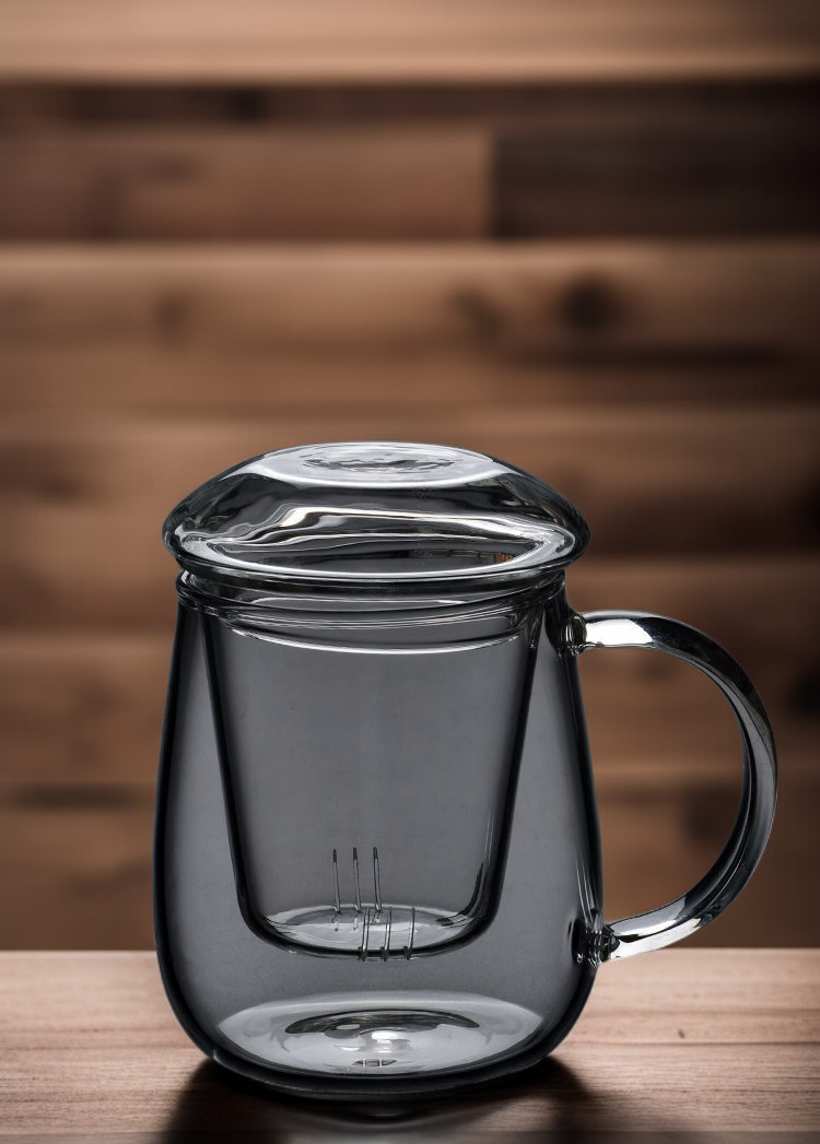 Modernes Design Borosilikatglas mit stabilem Griff