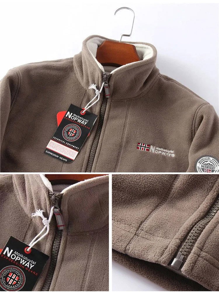 Dwuwarstwowa kurtka polarowa dla mężczyzn