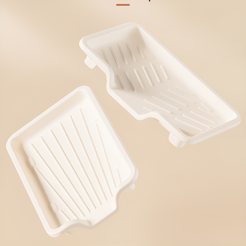 Kitchen storage rack, cutlery storage box, dishes and tableware