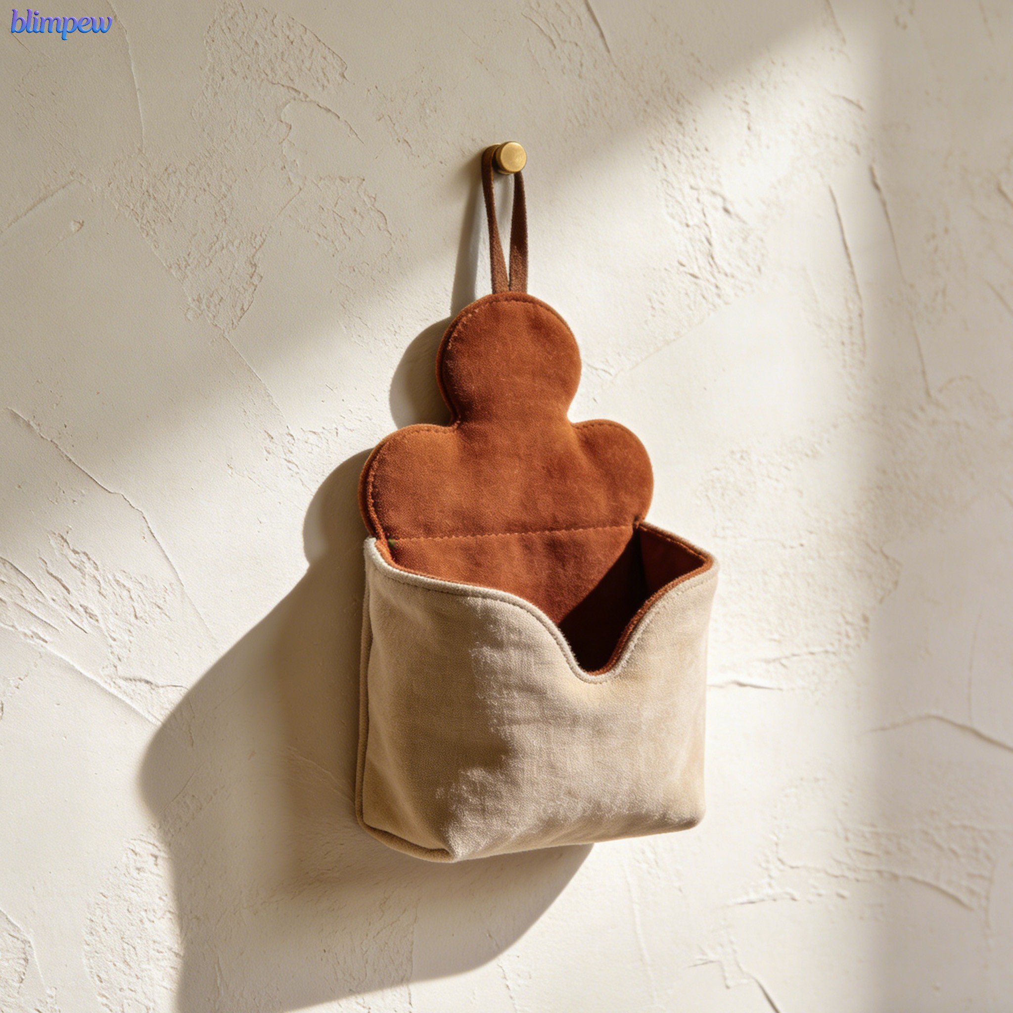 Bedside Fabric Hanging Pockets (Set of 3)