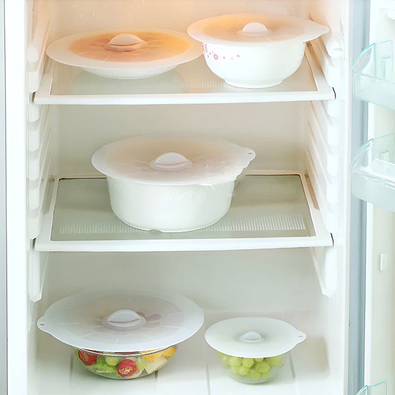 Fünf-Stück-Satz Silikon Frischschutz Abdeckung