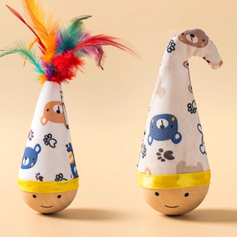 不倒翁貓咪玩具解悶神器