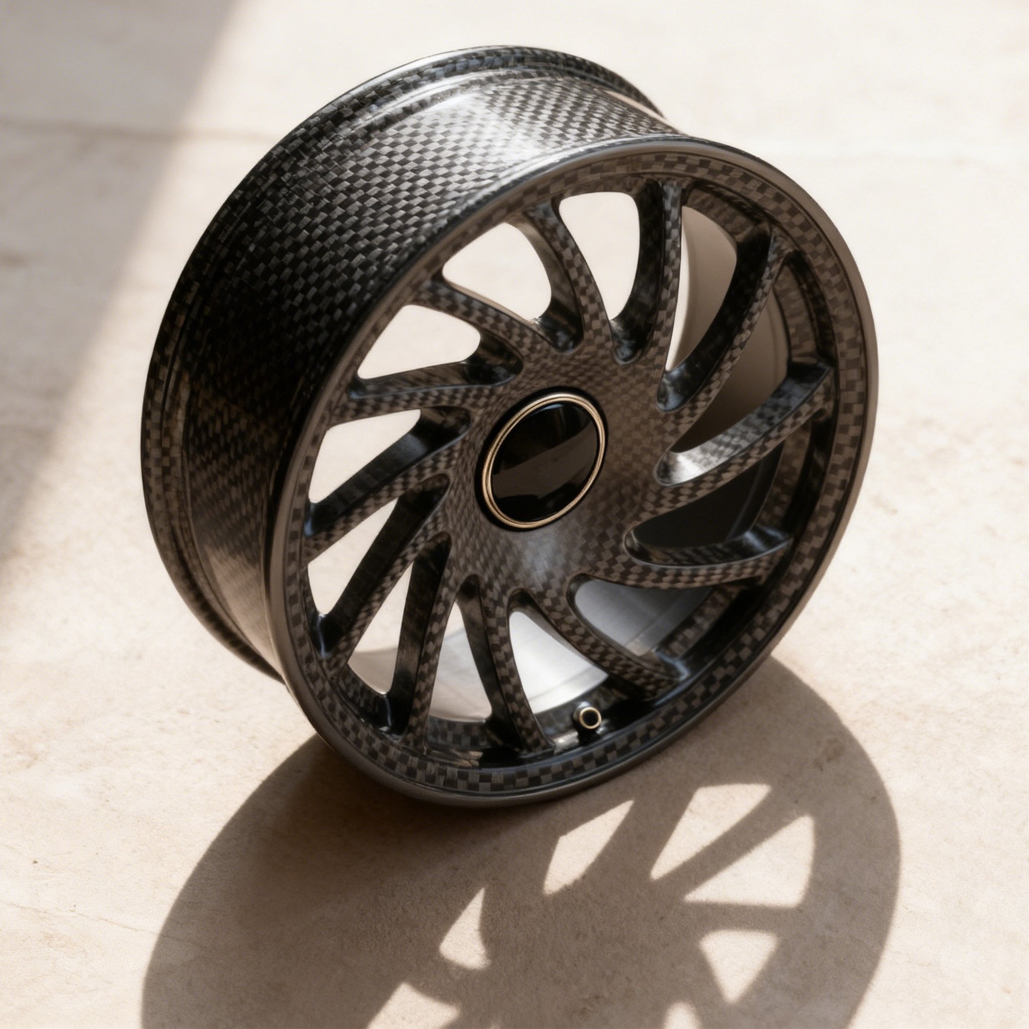 高強度ファイバー素材ホイールの全体画像