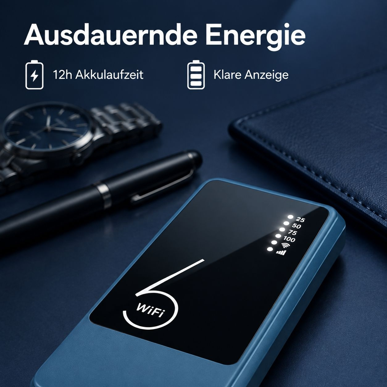Tragbares WLAN mit Ladefunktion – 2-in-1 Gerät