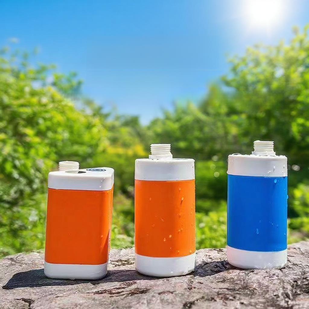 Outdoor mobile portable shower