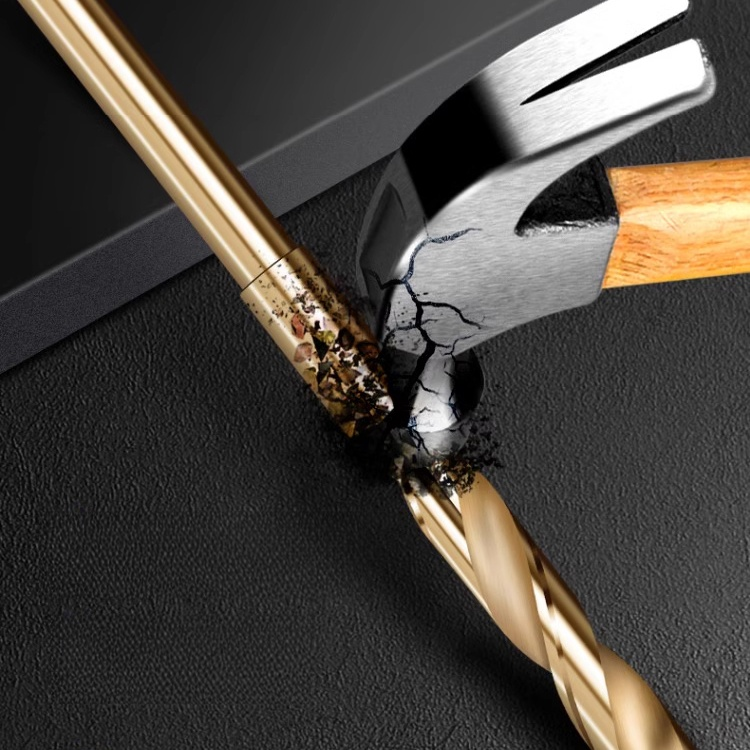 ดอกสว่านเหล็กความเร็วสูงสำหรับงานอุตสาหกรรม พร้อมก้านตรงยาวพิเศษ