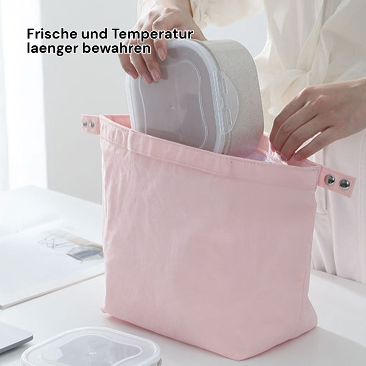 Wasserdichte, wärme- und kälteisolierende, faltbare Lunchtasche