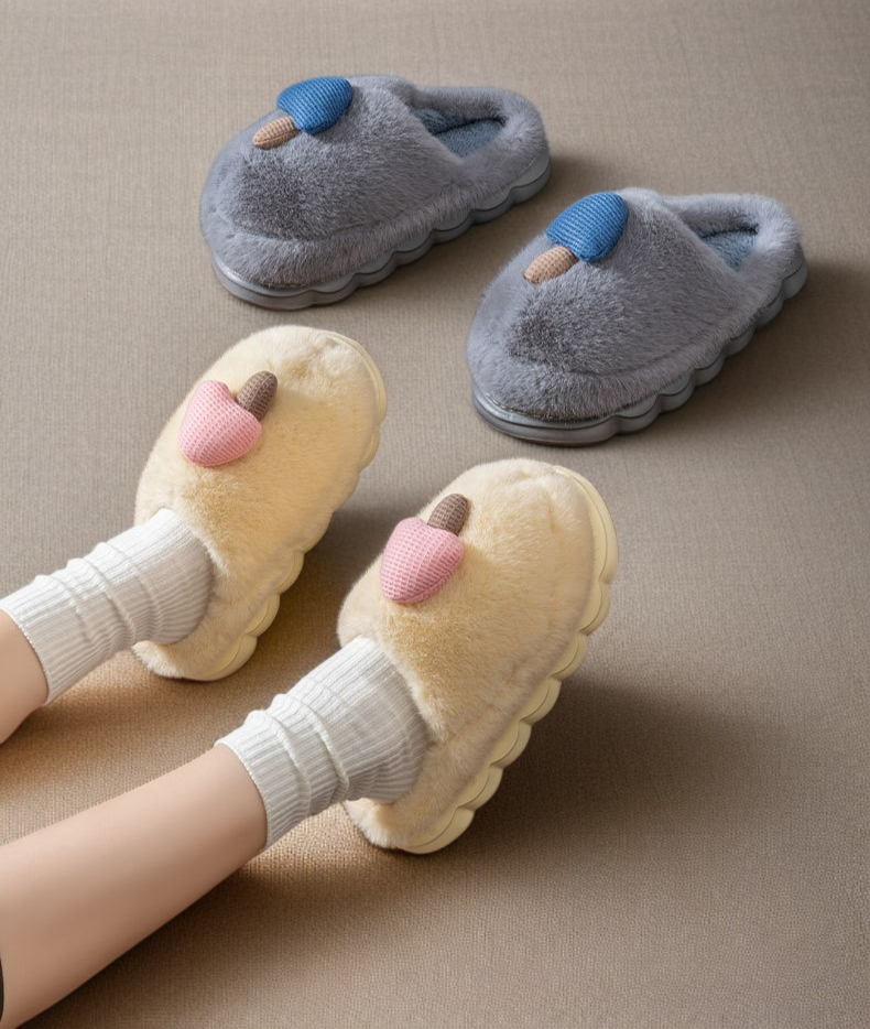 실내에서 신기 좋은 면 슬리퍼