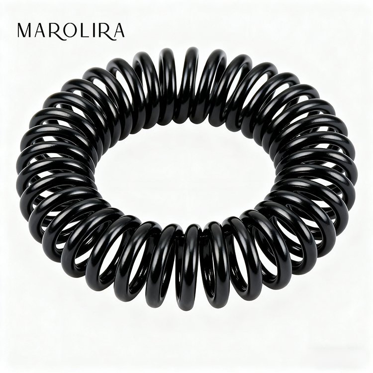 Jednoduchá a praktická jarní gumička do vlasů (10 kusů)