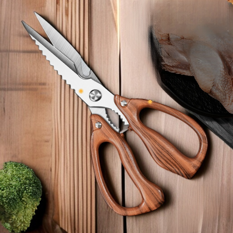 다용도 강력 주방가위 닭 오리뼈 닭날개나무 샤프 푸드가위 스테인레스 스틸