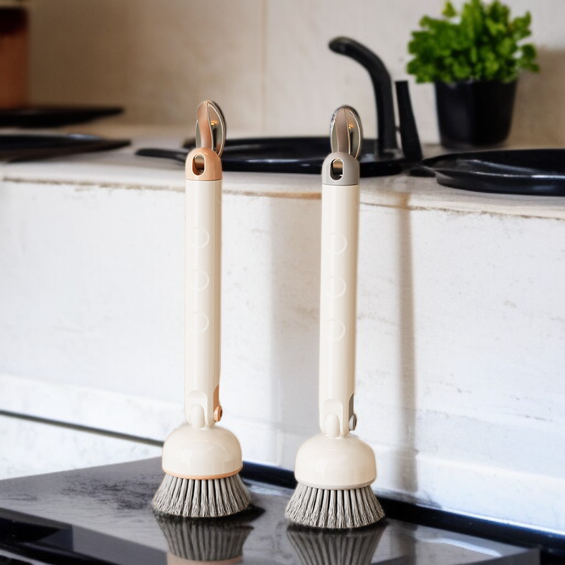 Praktische Bürste für gründliche Geschirrreinigung