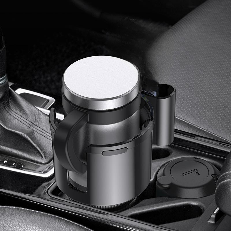 Large capacity car cup holder