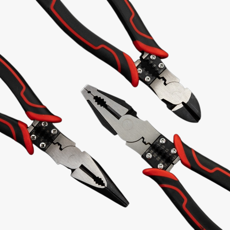 Pince coupe-fil multifonction YTH et pince à bec fin pour électriciens
