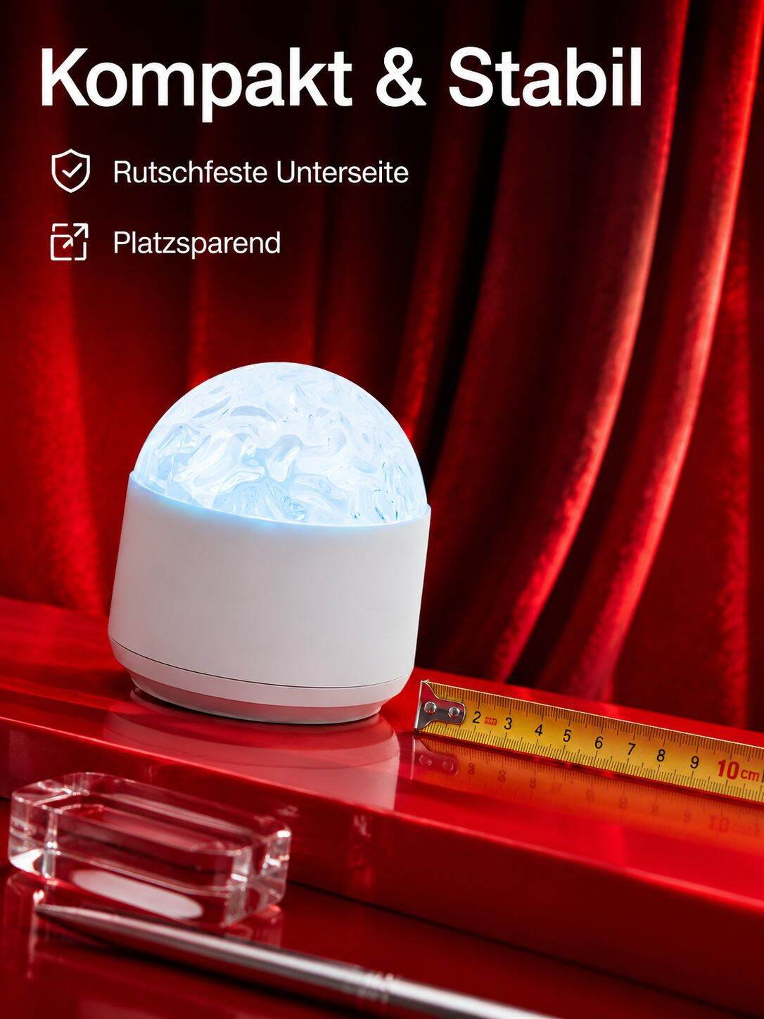 Schlafzimmer Dekoration mit Sternenhimmel Atmosphäre