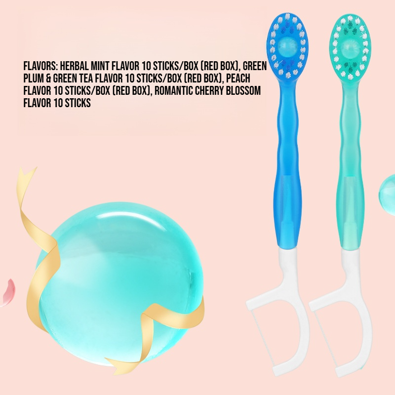 Travel Portable Mini Bead Toothbrush Set (10pcs) – No Rinse, Multi-use