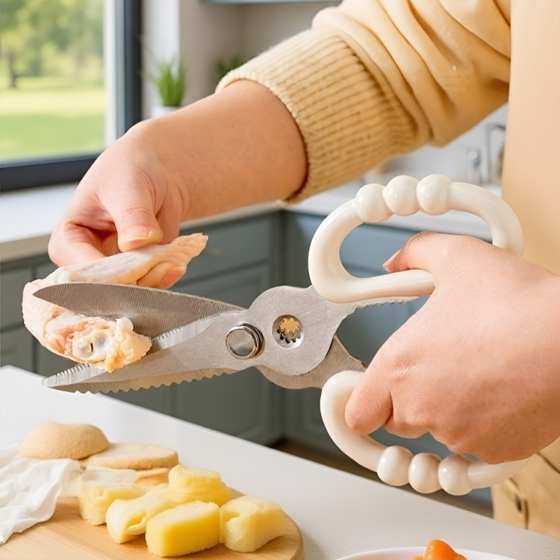 주방 벽걸이 수납형 닭뼈 오리 거위 절단 다용도 가위