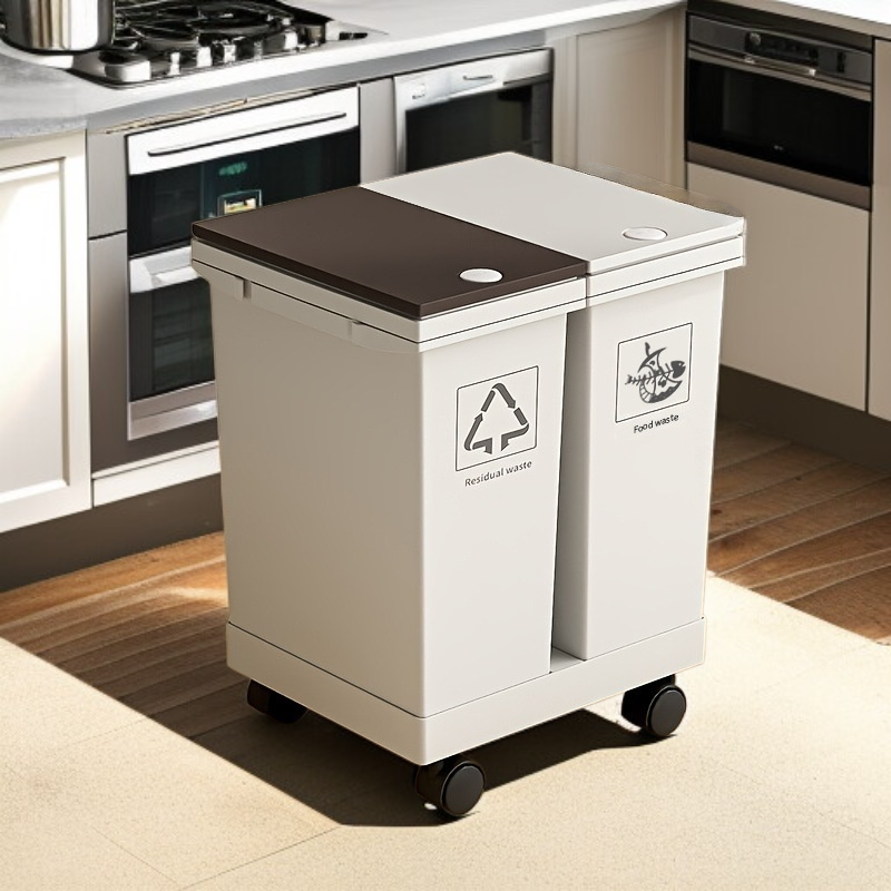 가정 필수 뚜껑 달린 대용량 휴지통 친환경 휴지통