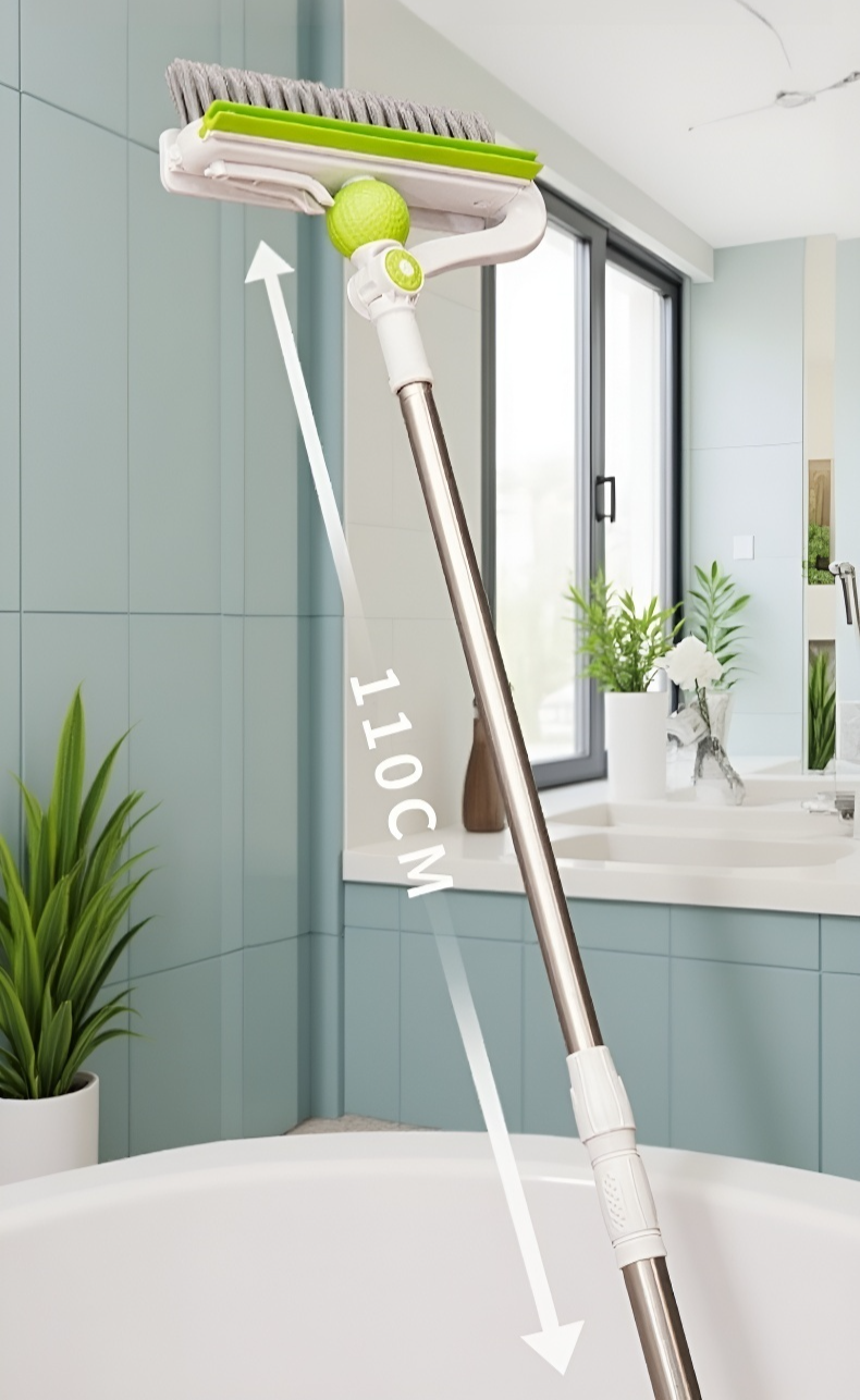 바닥용 다기능 브러시 인체공학적 손잡이