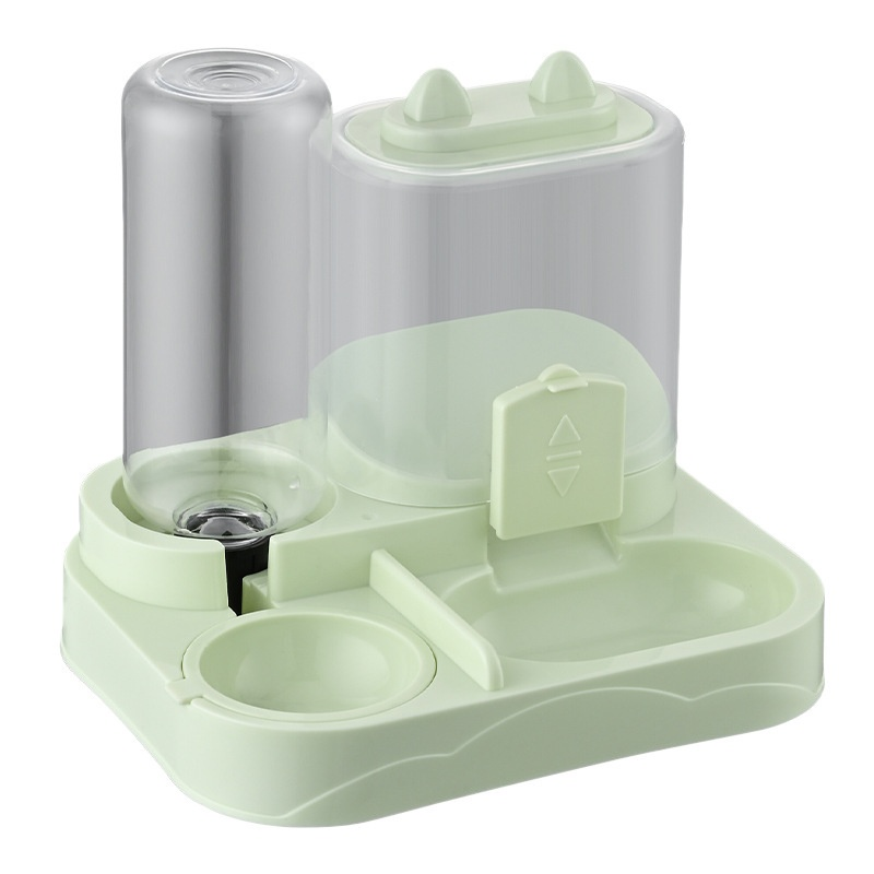 반려동물 급수기 고양이 사료 그릇 다기능 접이식 야외용