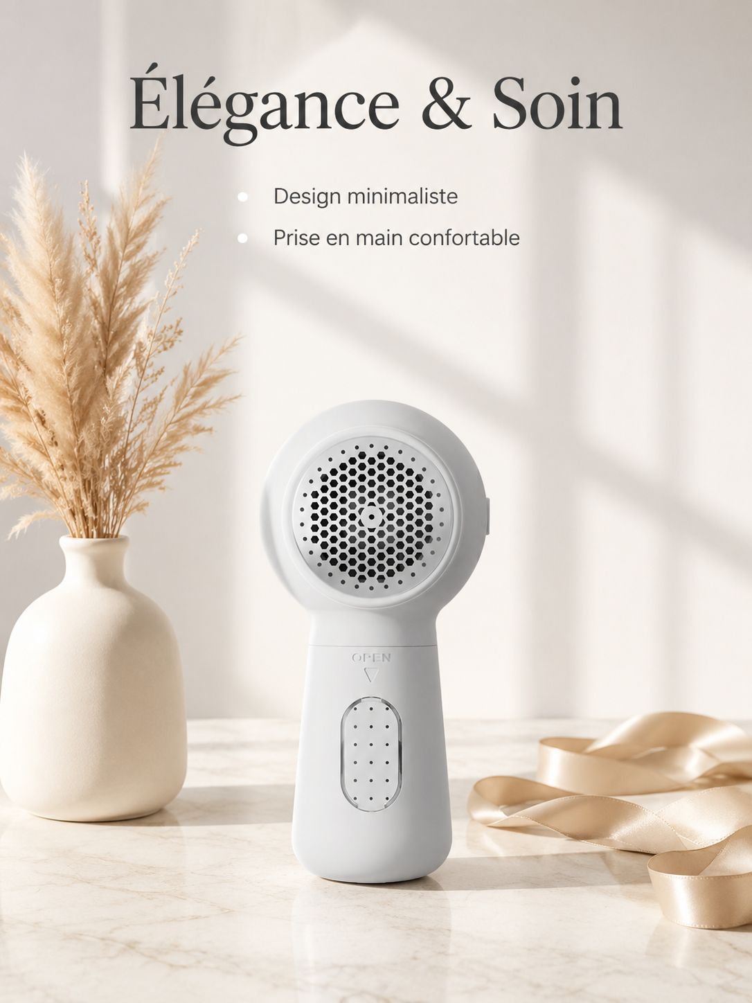 Éliminateur de Peluches Électrique à 6 Lames Puissantes avec Écran LED