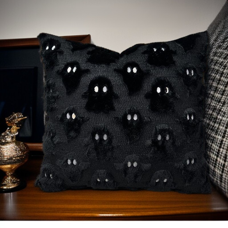 絨毛立體刺繡抱枕