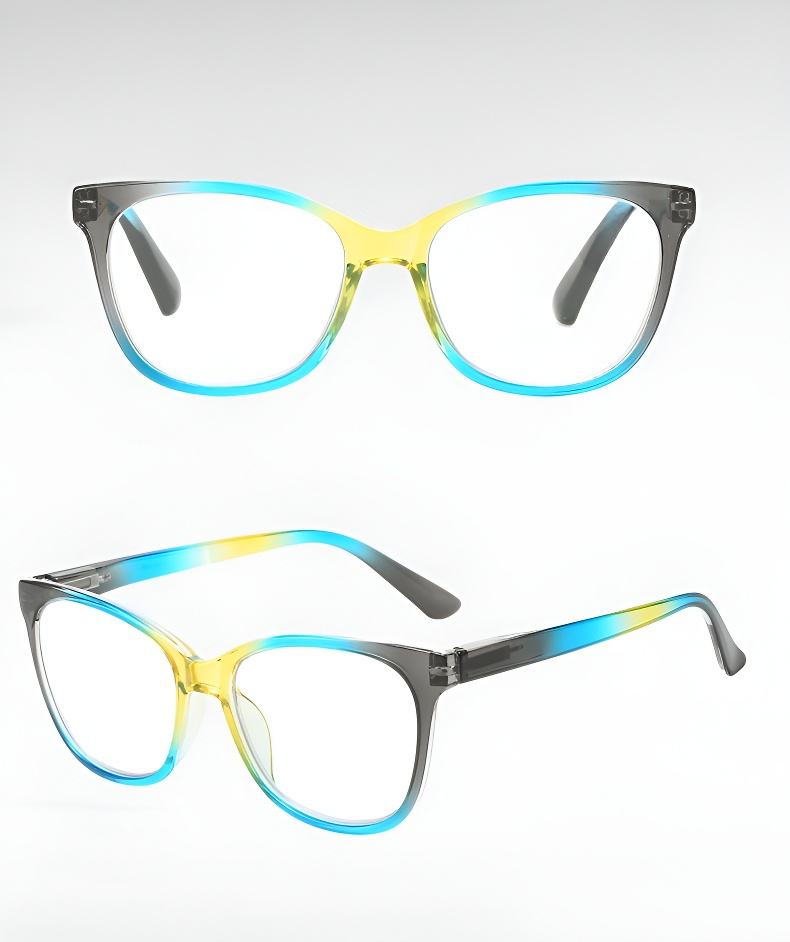 Nowoczesne okulary do czytania dla dorosłych z filtrem