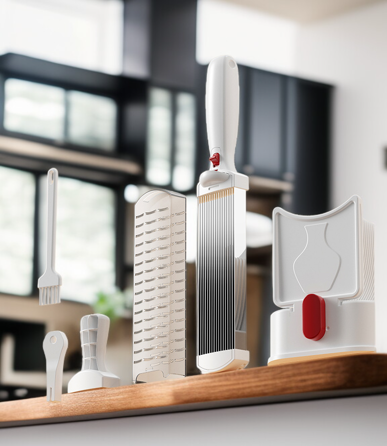 Multifunktionaler Schneider mit ergonomischem Griff