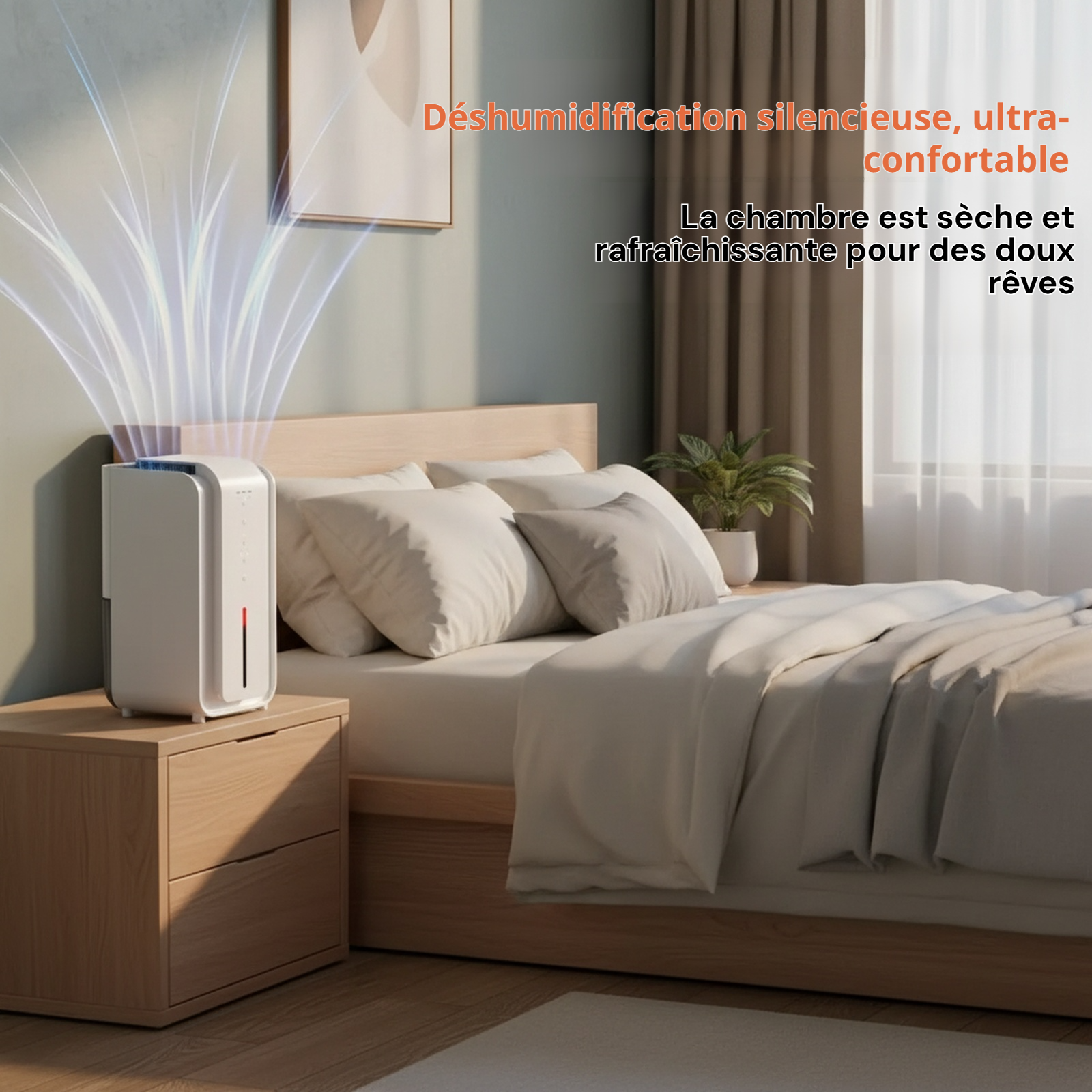 Déshumidificateur domestique mini pour chambre, anti-humidité intérieur