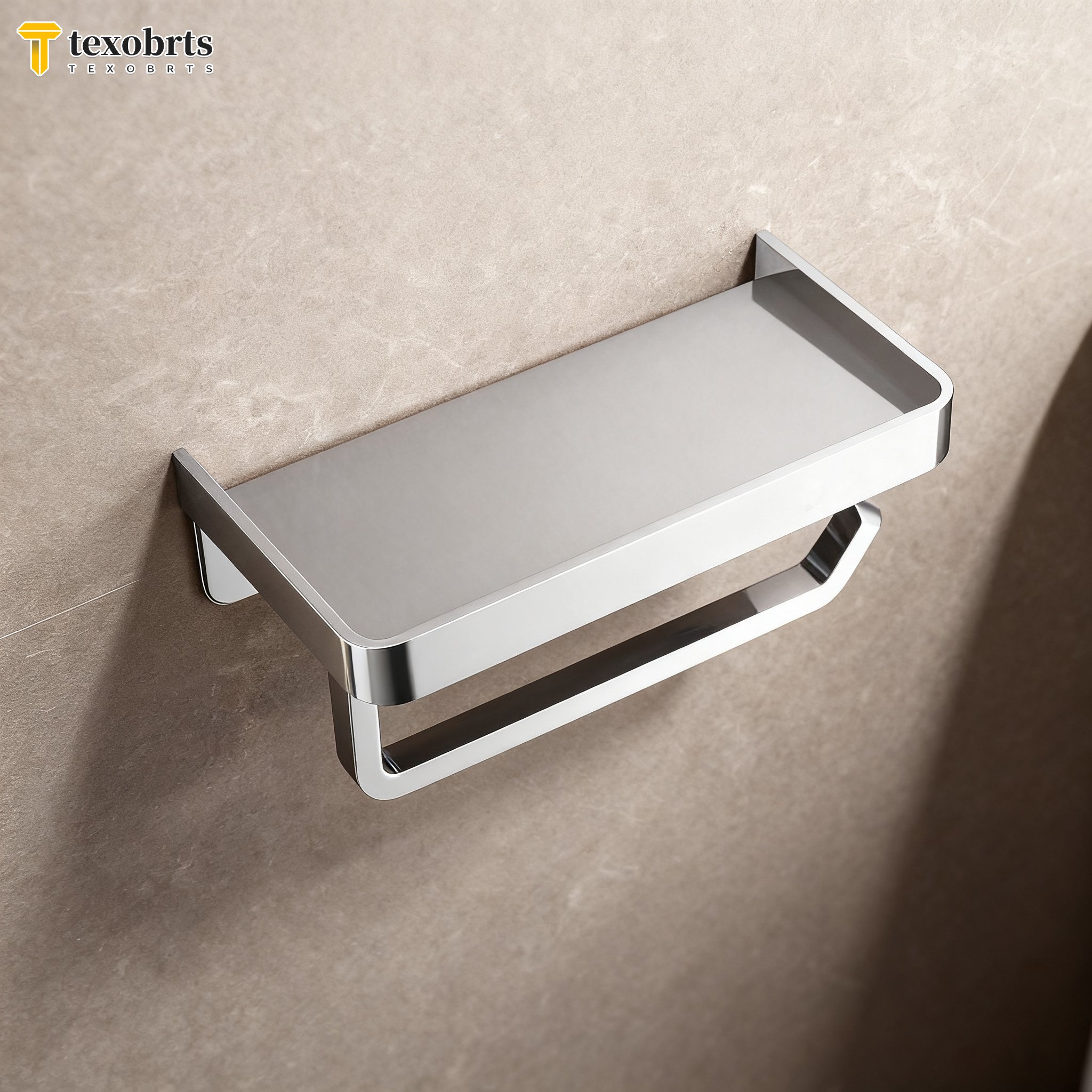 ชั้นวางทิชชูโลหะ