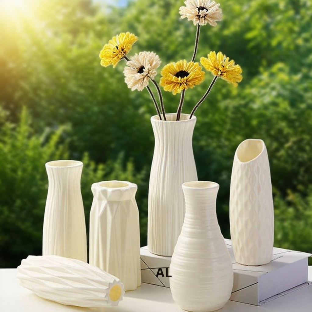 Moderní dekorace do obývacího pokoje – nordická váza