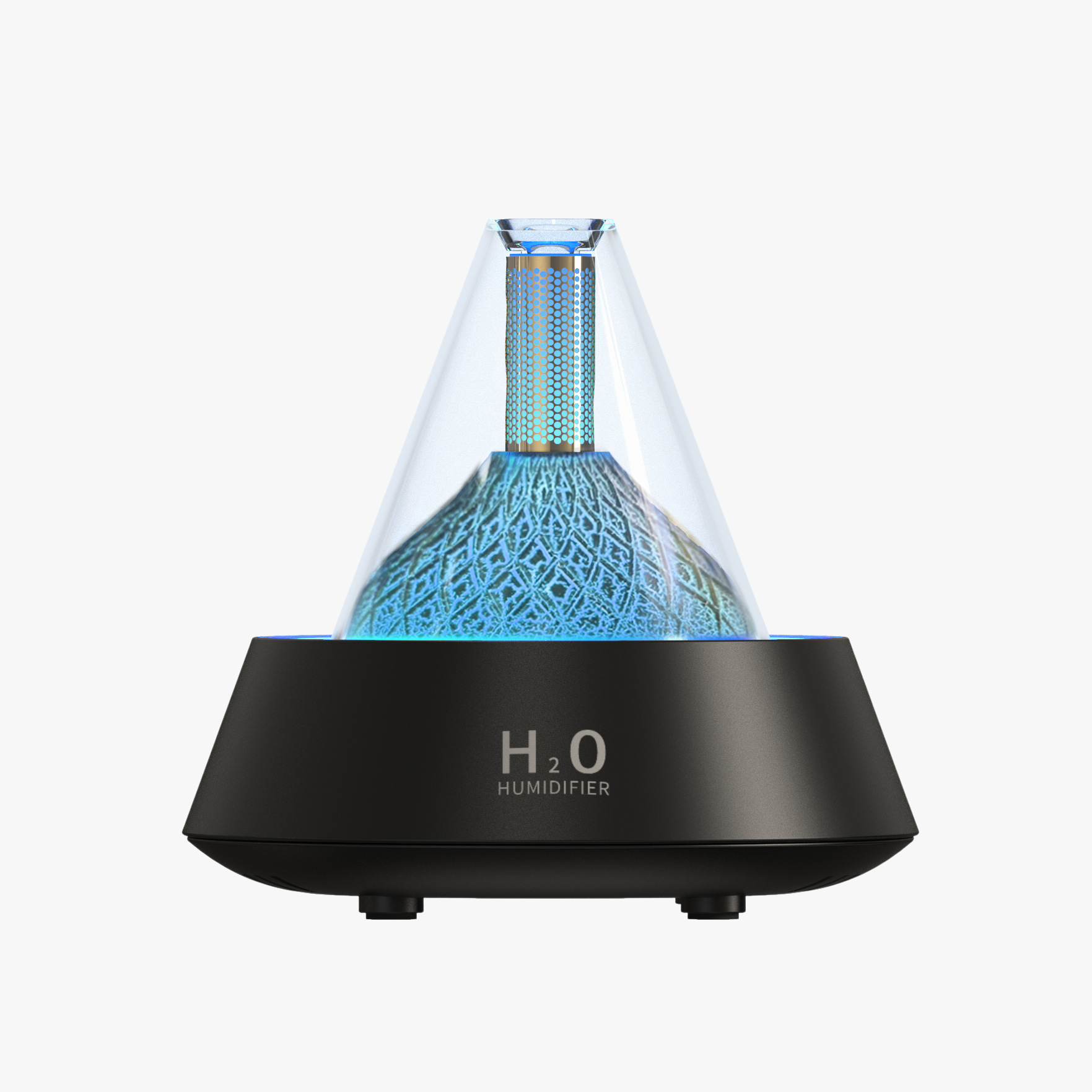 Aromatizador mini volcán para el hogar, luz nocturna de ambiente, decoración de escritorio