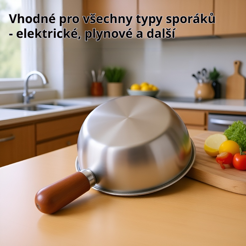 Complementary pot gold handle milk pot salad bowl