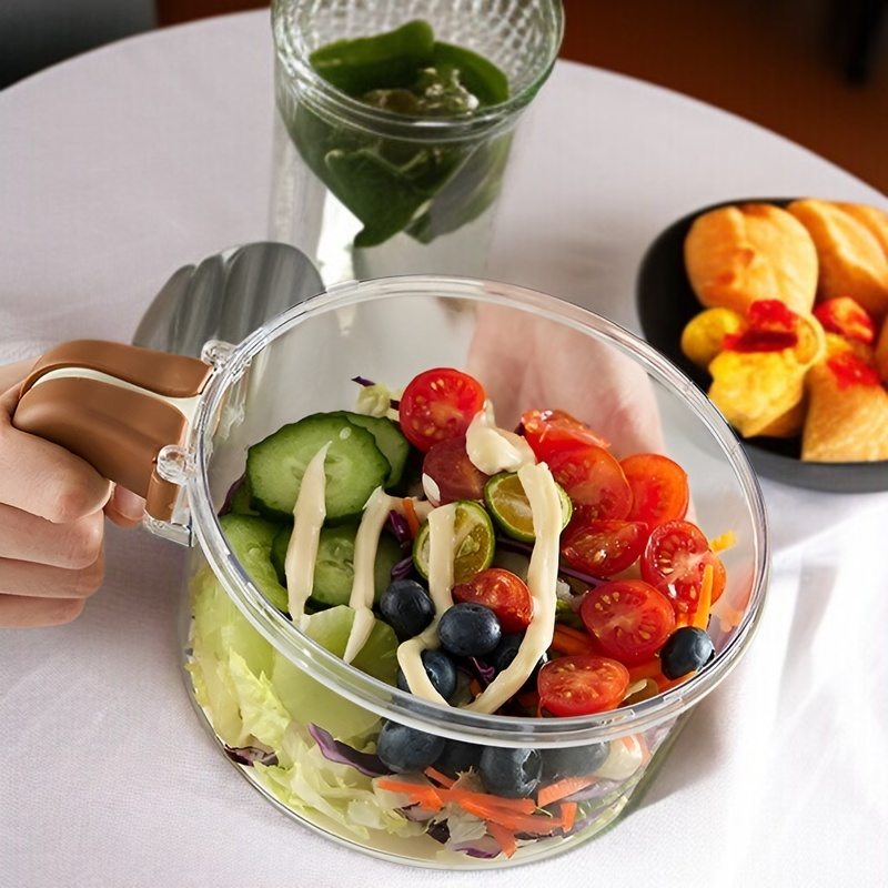 가정용 물빠짐 바구니 다용도 뚜껑 달린 과일 야채 물빠짐 바구니 슬라이스 신선 그릇 접이식 바구니 손 안 더러운 과일 바구니